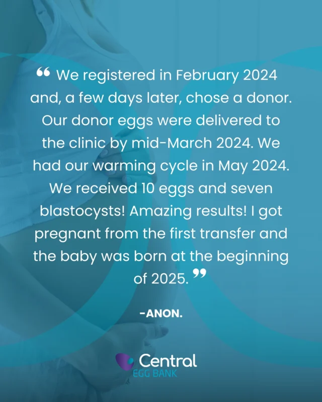 We received some beautiful news from one of our recipients who joined us in February 2024. ❤️

After choosing their donor, they had amazing results, receiving 10 eggs and seven blastocysts.

Becoming pregnant after the first transfer, the parents welcomed a new member to their family at the beginning of 2025! 👶

If you’re wondering about using donor eggs on your fertility journey, we can help make your dream become a reality. Visit the link in our bio for more.

#eggdonation #eggdonationaustralia #infertility #fertility #eggdonor #intendedparents #family #fertilityjourney #infertilityawareness #eggdonors #baby #pregnancy #ivfpregnancy #eggdonoragency #eggdonoragencyaustralia #fertilitysupport #fertilitytreatment #eggdonorjourney #fertilityawareness #fertilityfaqs #eggdonorlife #buildingfamilies #pathtoparenthood #eggdonorjourney #egghelpers #infertilitysucks