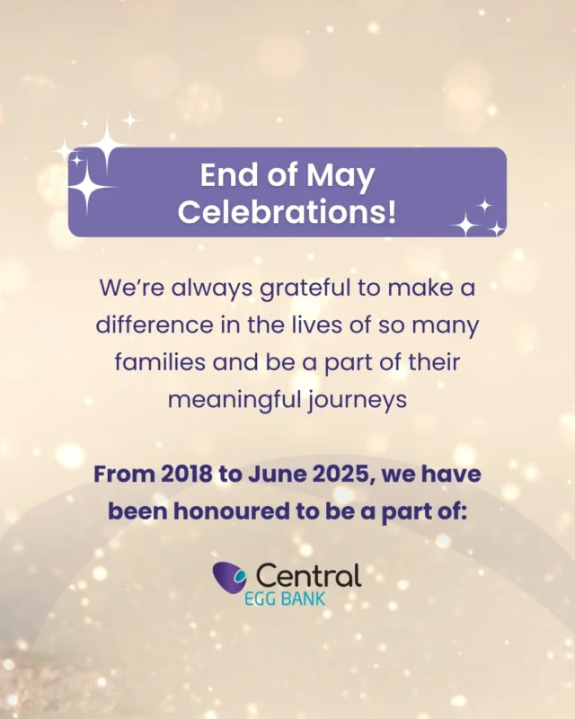 As we wrap up the month of May, the team at Central Egg Bank has more to celebrate. From 2018 to June 2025, we have been honoured to be a part of:

🎉Over 461 live births
🎉63 ongoing pregnancies
🎉4 early new pregnancies

We’re always grateful to make a difference in the lives of so many families and be a part of their meaningful journeys. ❤️

If you’re considering using donor eggs to assist in starting your family, we can help. See the link in our bio for more.

#centraleggbank #eggdonation #eggdonationaustralia #infertility #fertility #eggdonor #intendedparents #family #fertilityjourney #infertilityawareness #eggdonors #baby #pregnancy #ivfpregnancy #eggdonoragency #eggdonoragencyaustralia #fertilitysupport #fertilitytreatment #eggdonorjourney #fertilityawareness #whatiseggdonation #donoreggbaby #fertilityhope